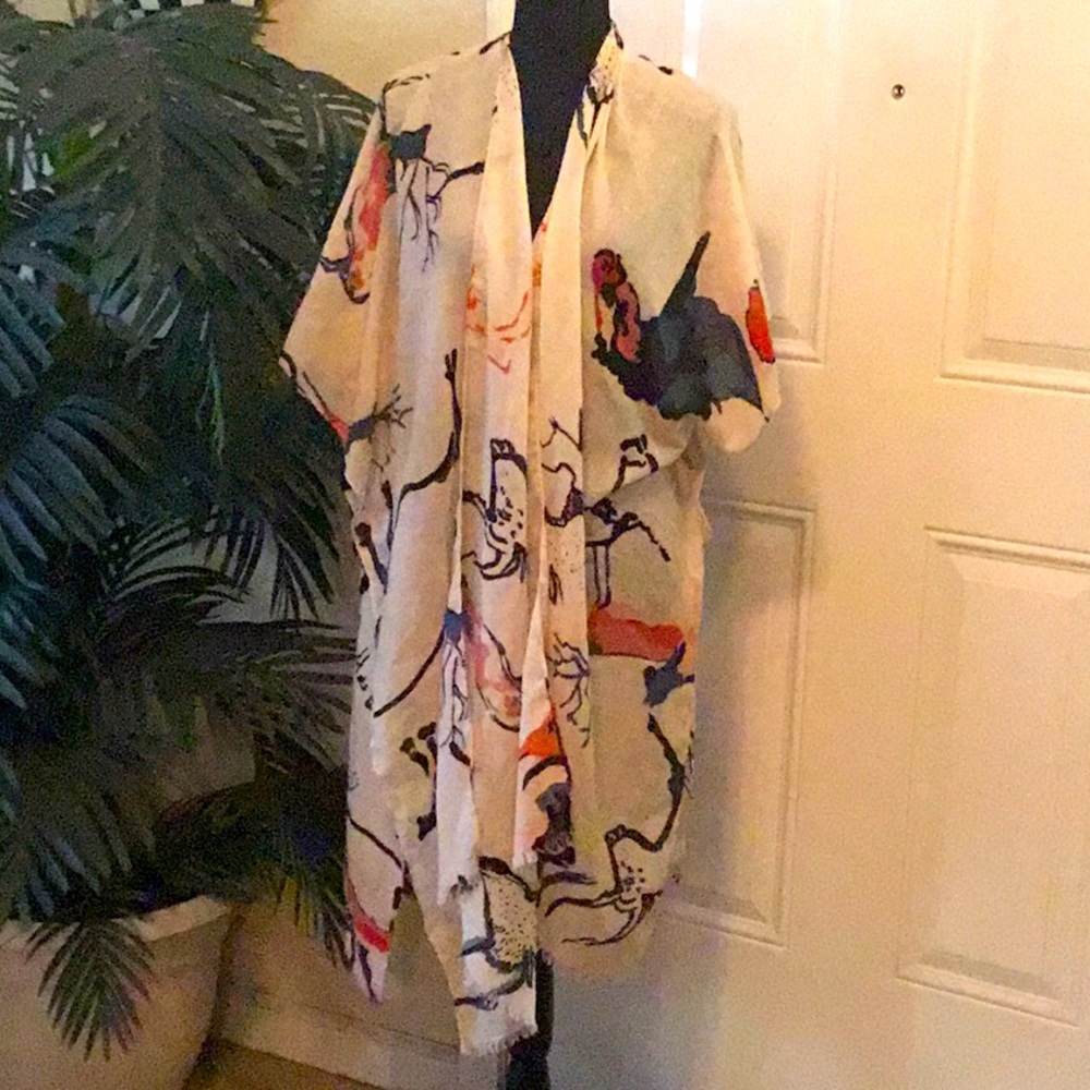Woven Hearts” Kimono 💐🌼 size Medium 🌼